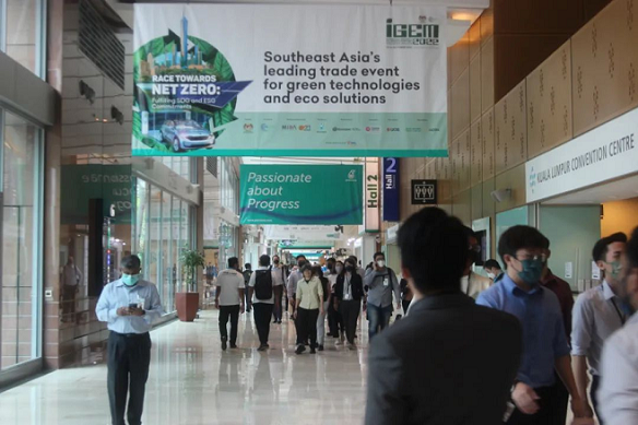 展會(huì)速遞丨探索東南亞吉瓦級(jí)市場(chǎng) 陽(yáng)光能源亮相馬來(lái)西亞綠色環(huán)?？萍颊? width=